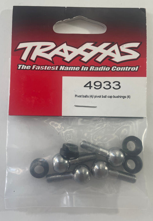 Traxxas Pivot Balls (4 pc) & Cap Bushings (4 pc) #4933