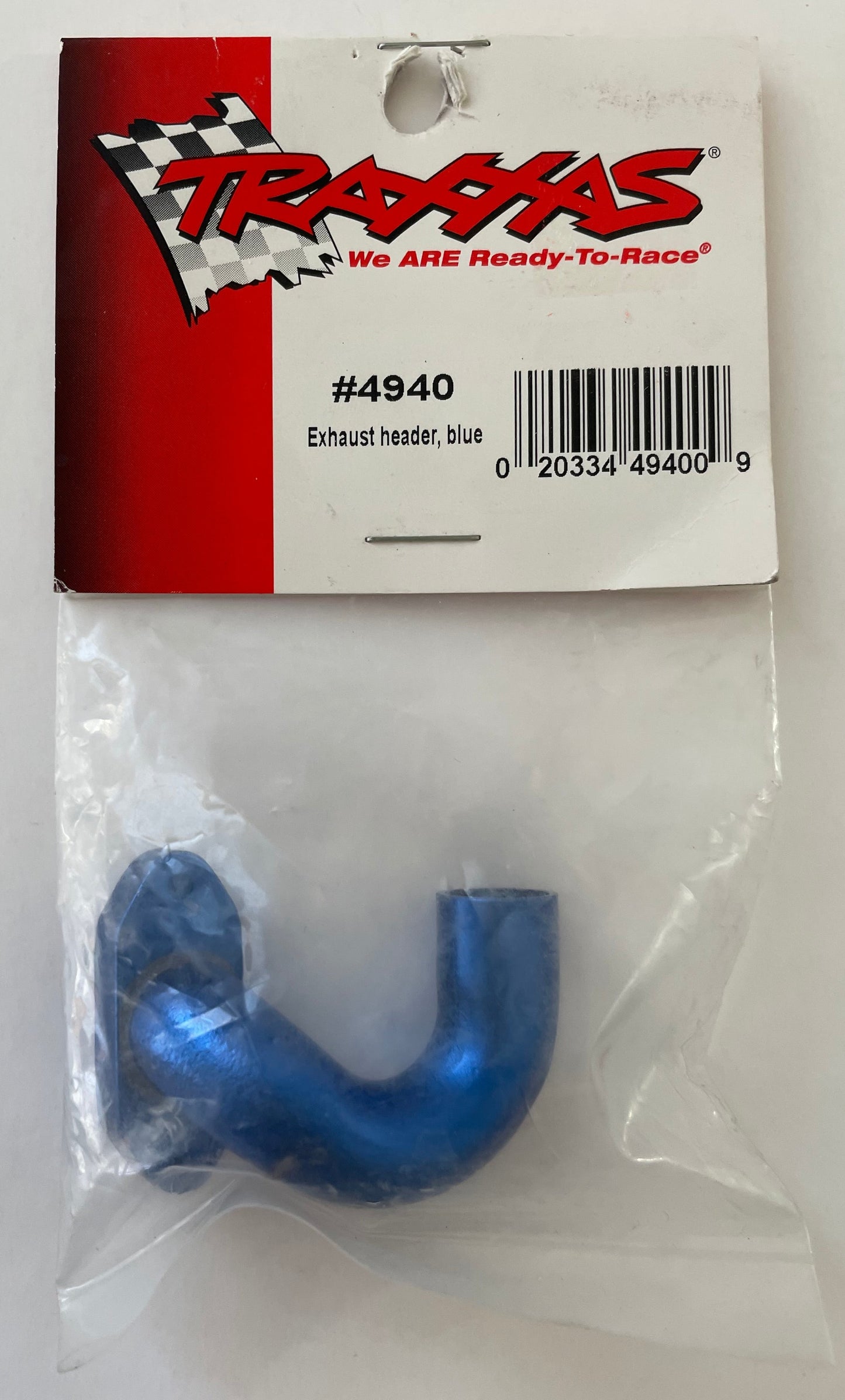 Traxxas Blue Exhaust Header #4940