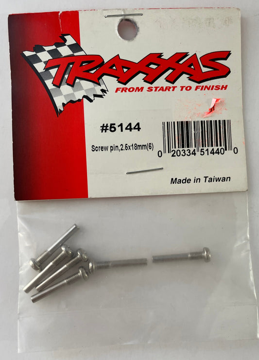 Traxxas 2.5x18mm Screw Pins (6 pc) #5144