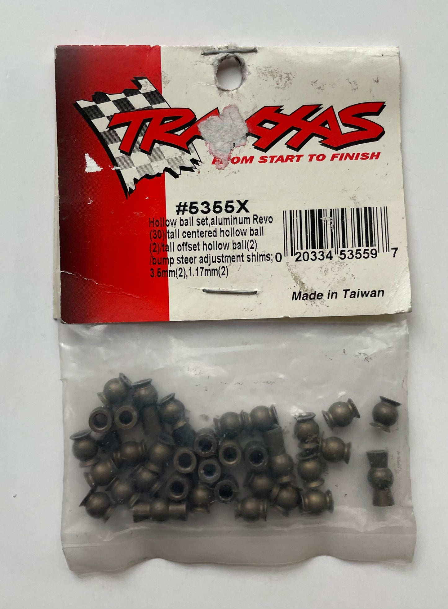 Traxxas Aluminum Hollow Ball Set #5355X