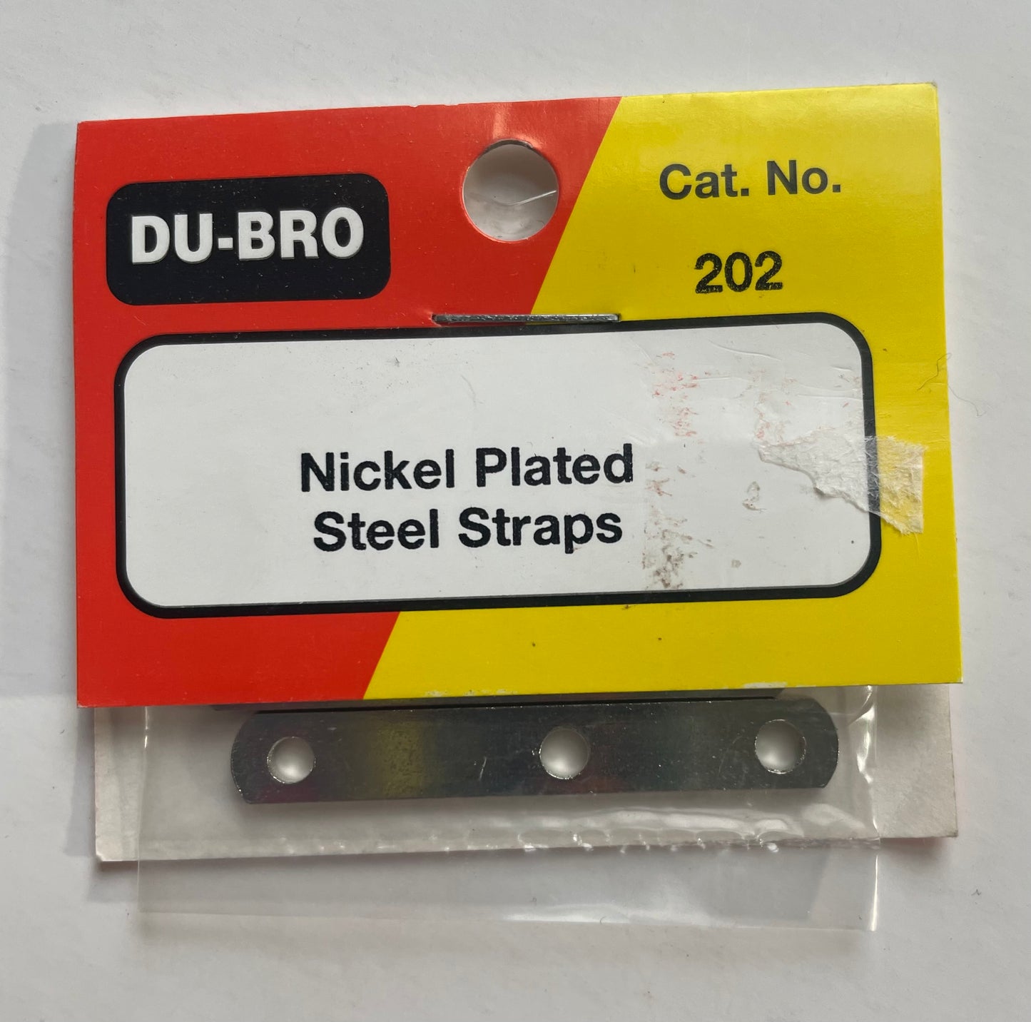 Du-Bro Nickel Plated Steel Straps (4 pc) #202