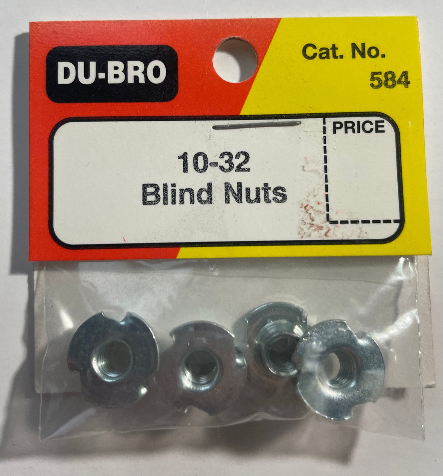 Du-Bro 10-32 Blind Nuts (4 pc) #584