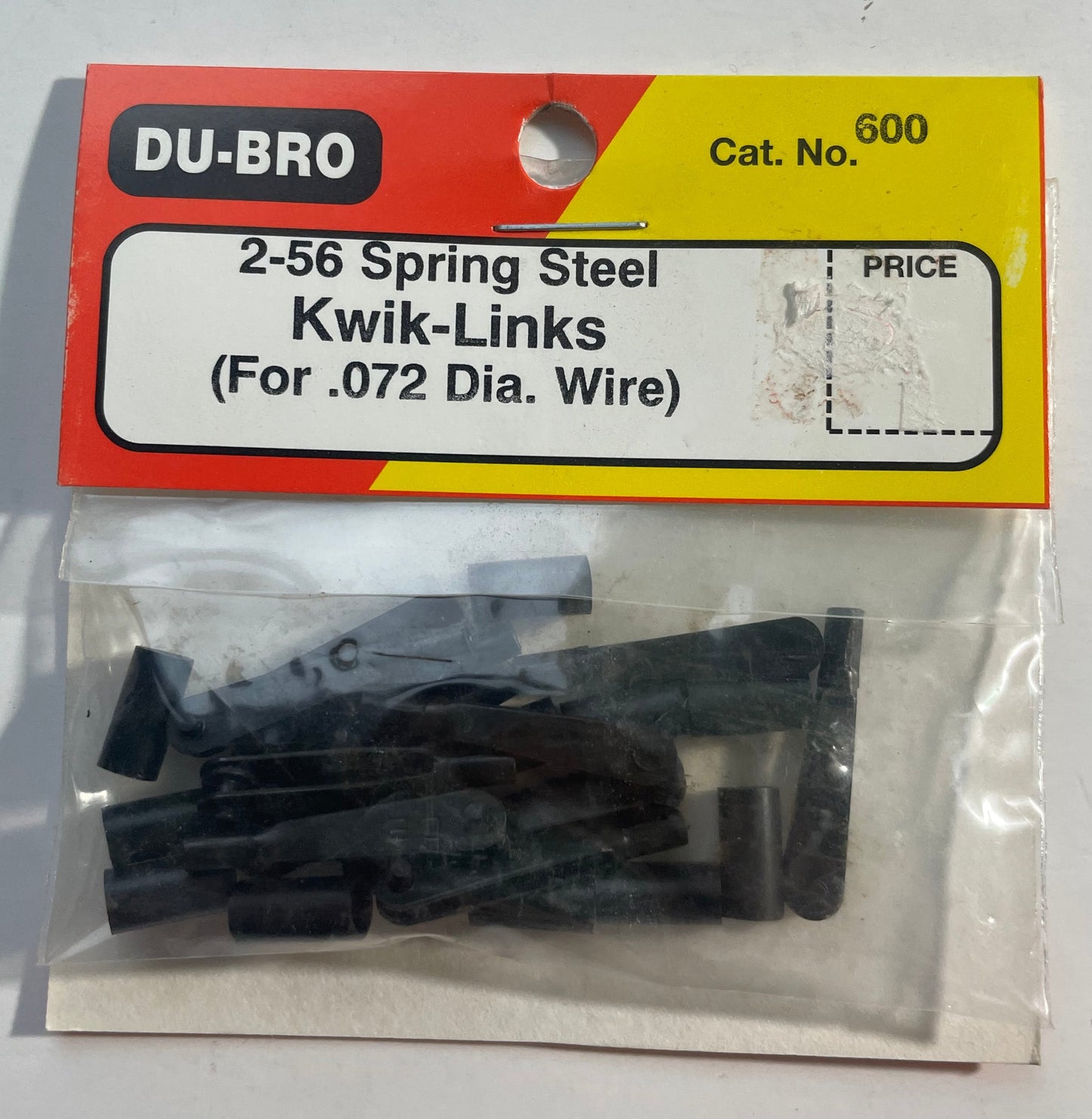 Du-Bro 2-56 Spring Steel Kwik-Links #600