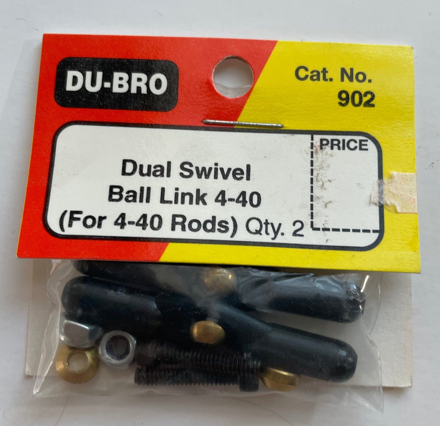 Du-Bro Dual Swivel Ball Link 4-40 (2 pc) #902