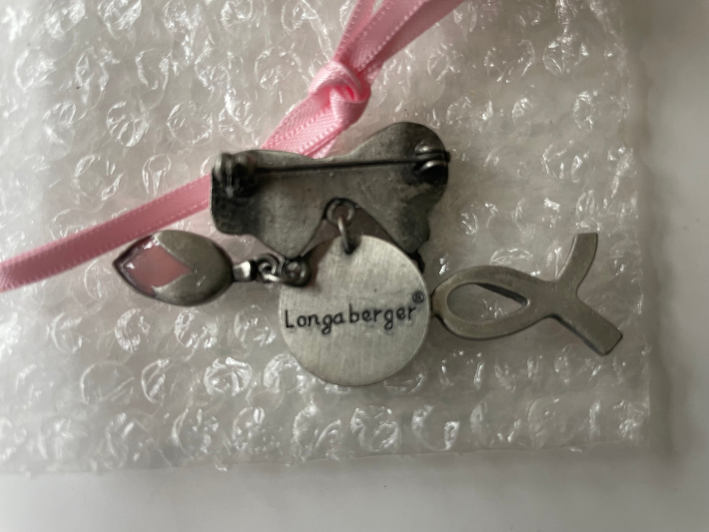 Longaberger 2010 Horizon of Hope Tie On/Pin - NIB #23820