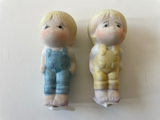 Vintage Boy/Girl Ceramic Figurines (Parts)
