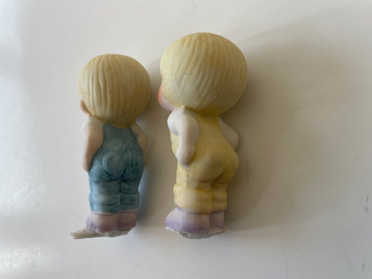 Vintage Boy/Girl Ceramic Figurines (Parts)
