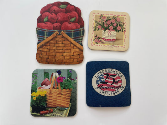 Longaberger Coasters - Set of 4