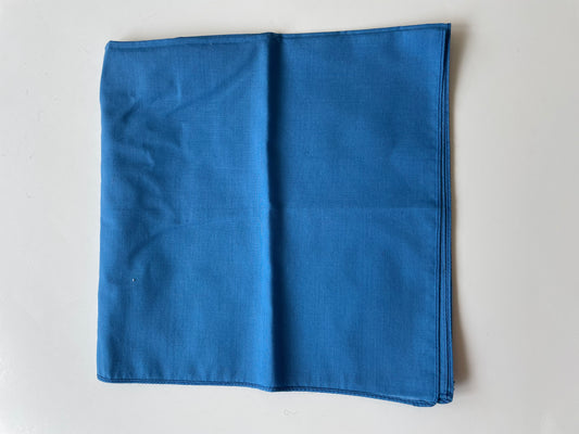 Vintage Colored Handkerchiefs (Blue, Pink, Grey, Mustard, Green)