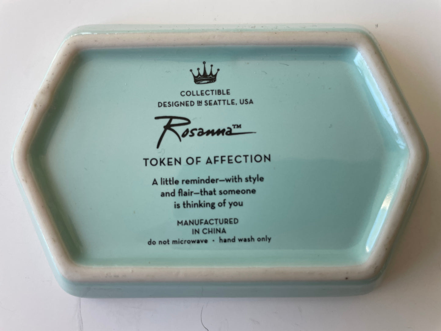 Vintage Rosanna Token of Affection Arrow Jewelry Dish