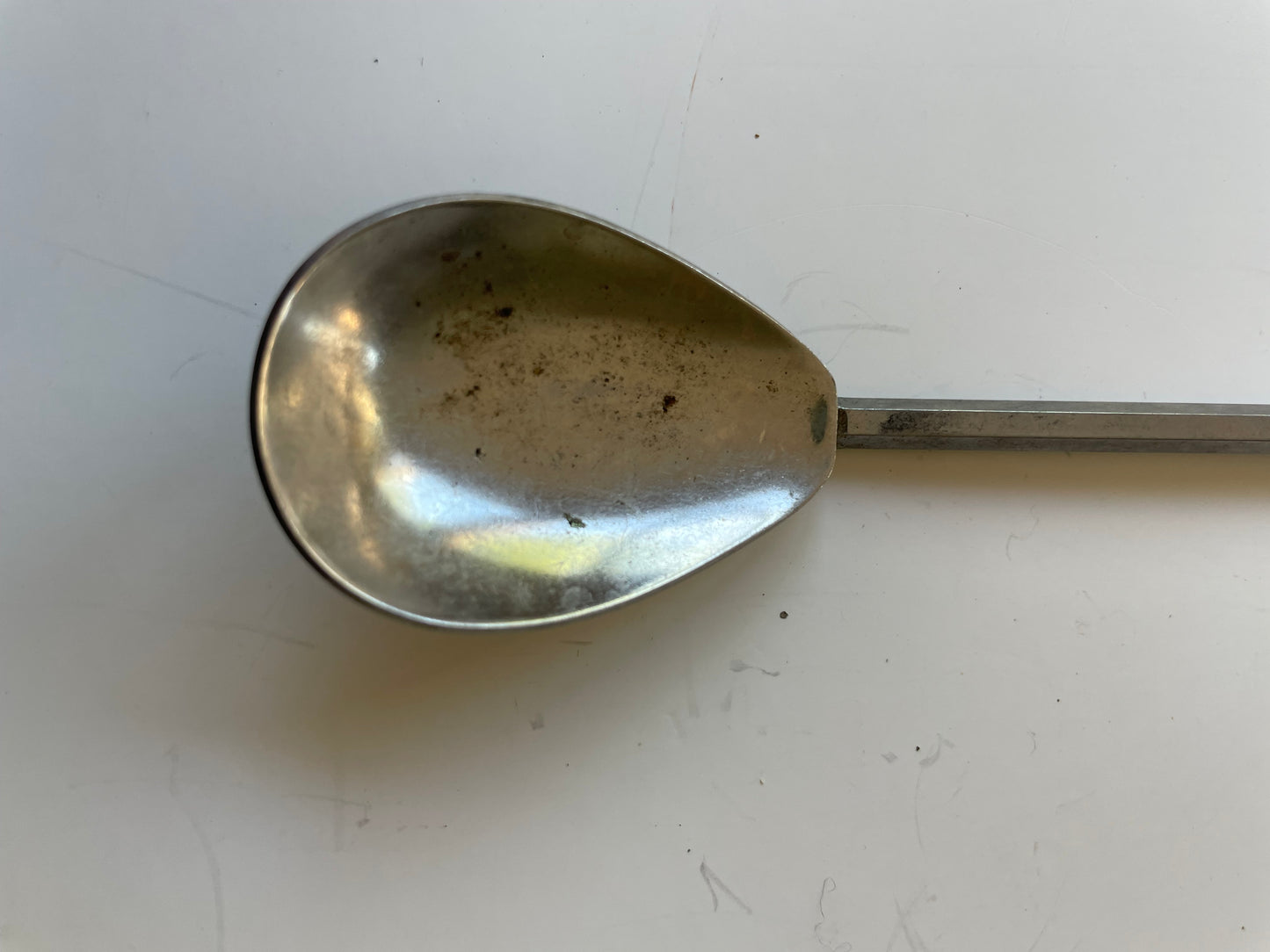 Vintage Silver Ice Bucket Spoon