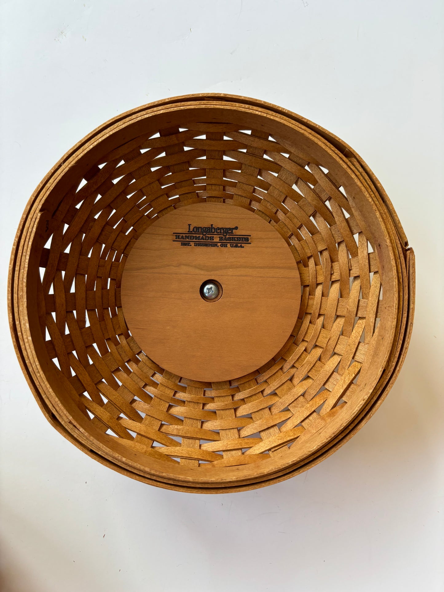 Longaberger 2005 Collectors Club Lightship Basket