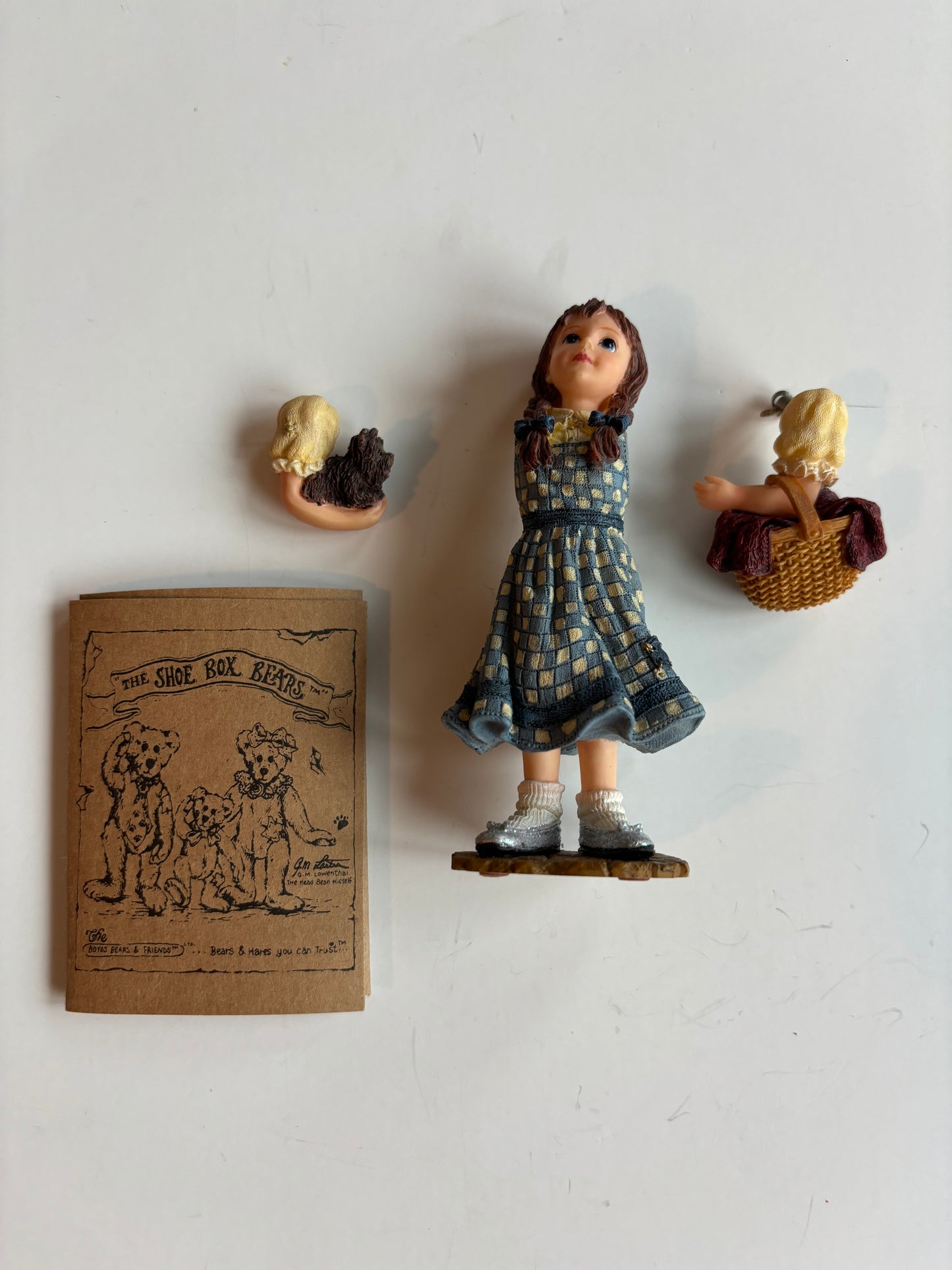 Shoe Box Bears (Boyd's) Dorothy Figurine - Please reference photos