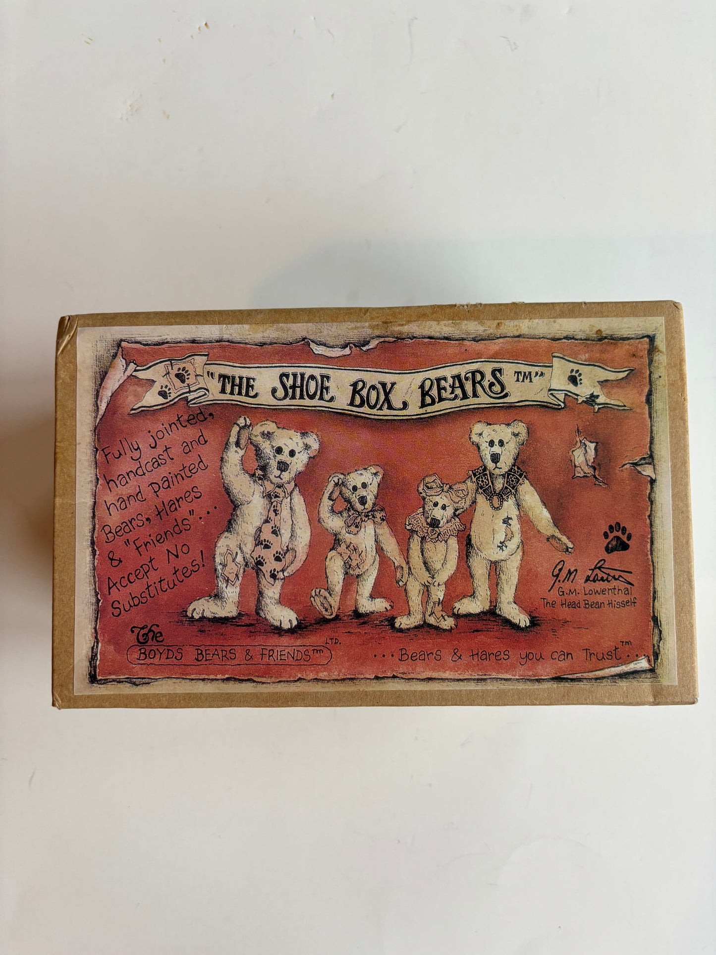 Shoe Box Bears (Boyd's) Dorothy Figurine - Please reference photos