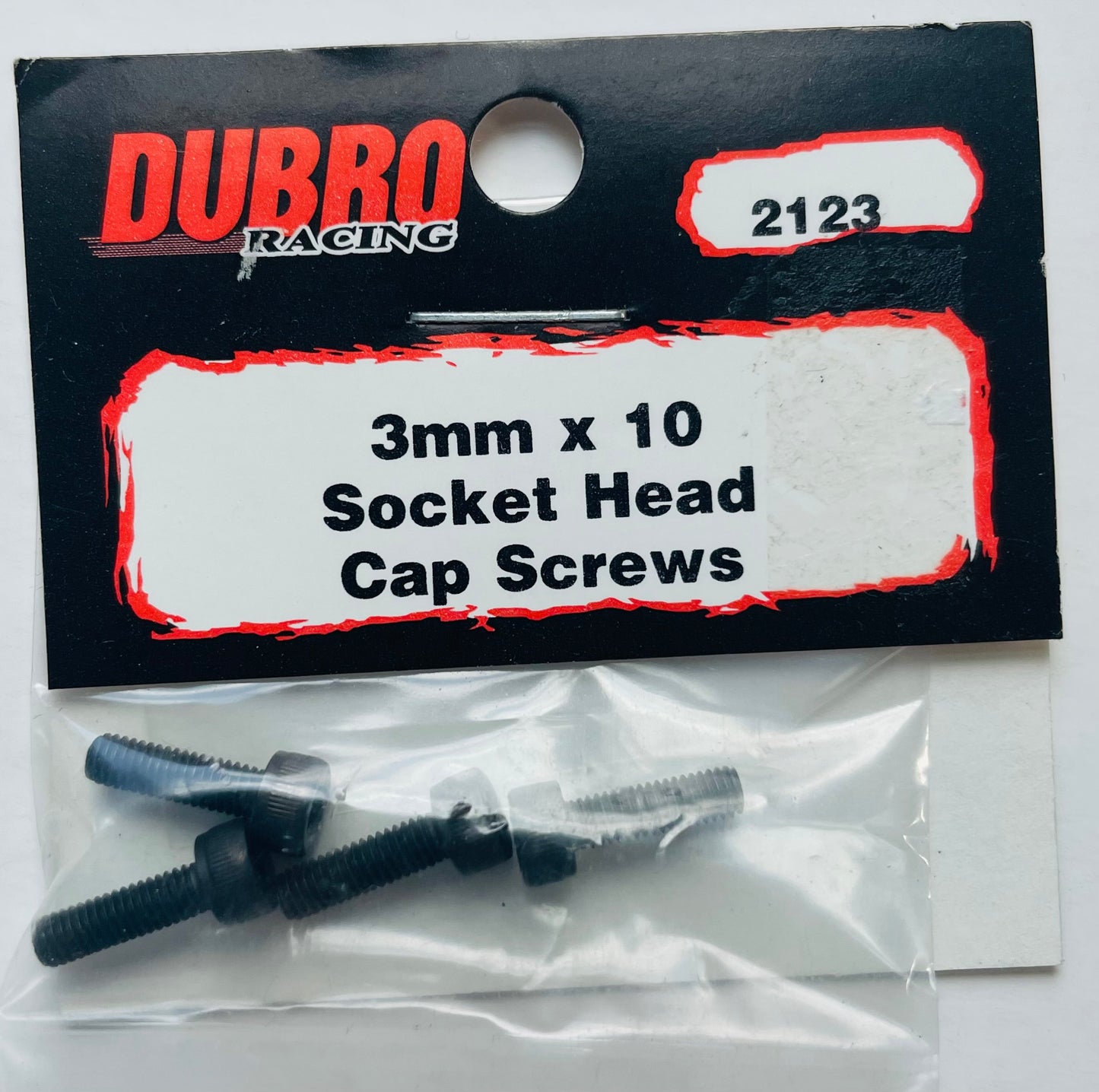 Du-Bro 3mm x 10 Socket Head Cap Screws #2123