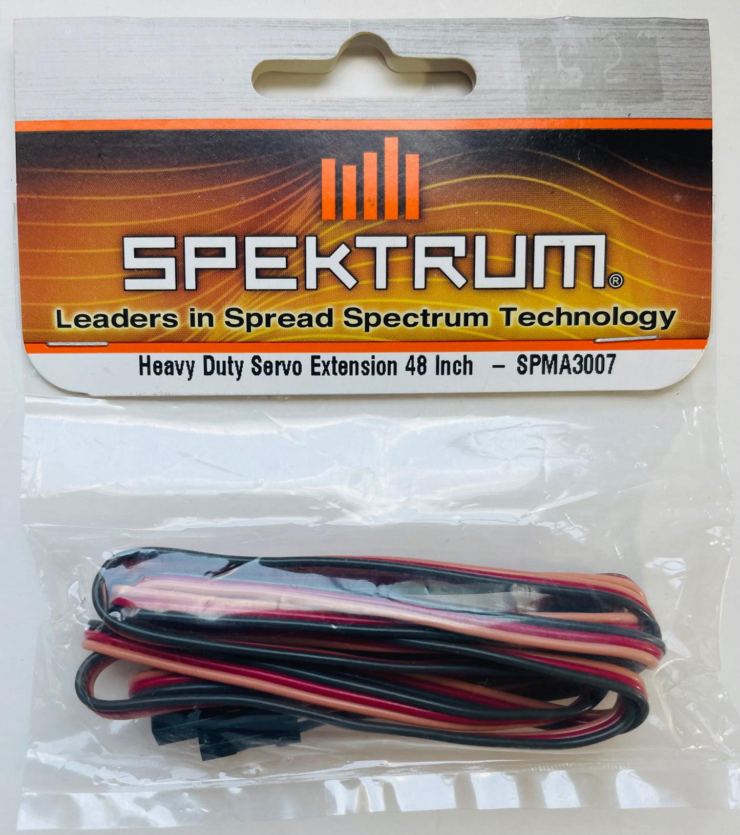 Spektrum Heavy Duty Servo Extension 48" #SPMA3007