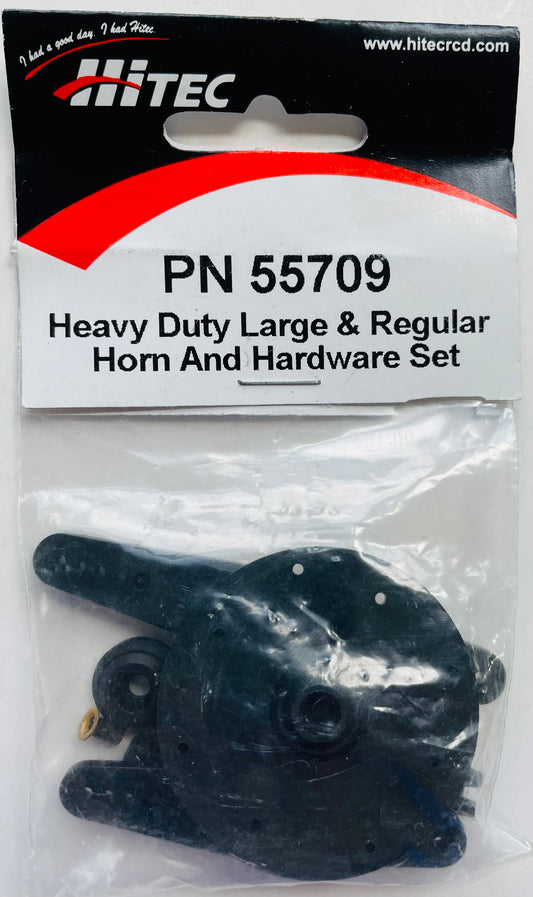 Hitec Heavy Duty Large & Regular Horn and Hardware Set 55709