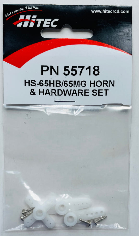 Hitec HS-65HB/65MG Horn & Hardware Set 55718