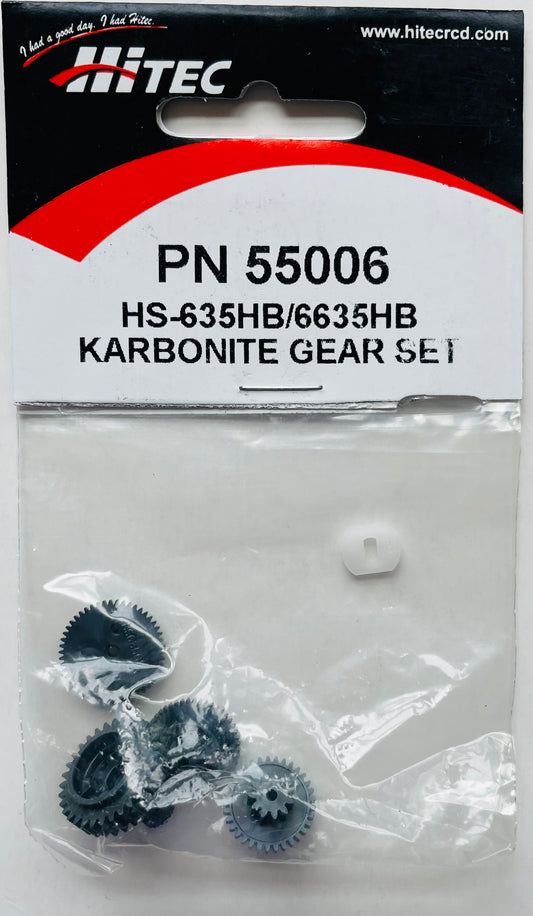 Hitec HS-635HB/6635HB Karbonite Gear Set 55006