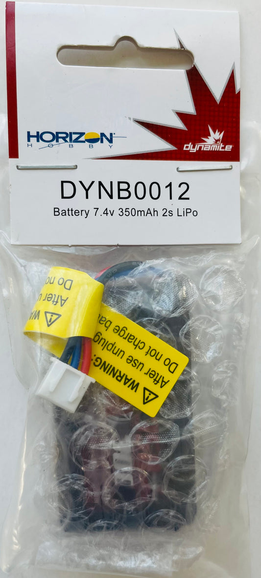 Dynamite 2S LiPo Battery 7.4V 350mAh DYNB0012