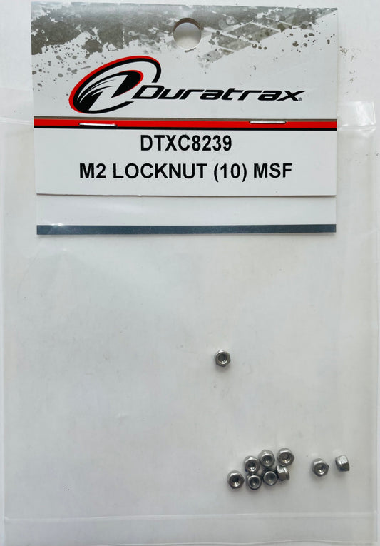 Duratrax M2 Locknut (10) MSF DTXC8239