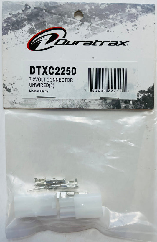 Duratrax 7.2V Unwired Connector (2) DTXC2250