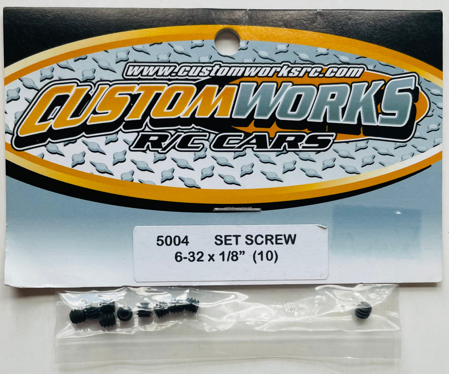 Custom Works Set Screws 6-32 x 1/8 (10) #5004