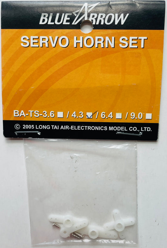 Blue Arrow Servo Horn Set with Screws BA-TS-4.3