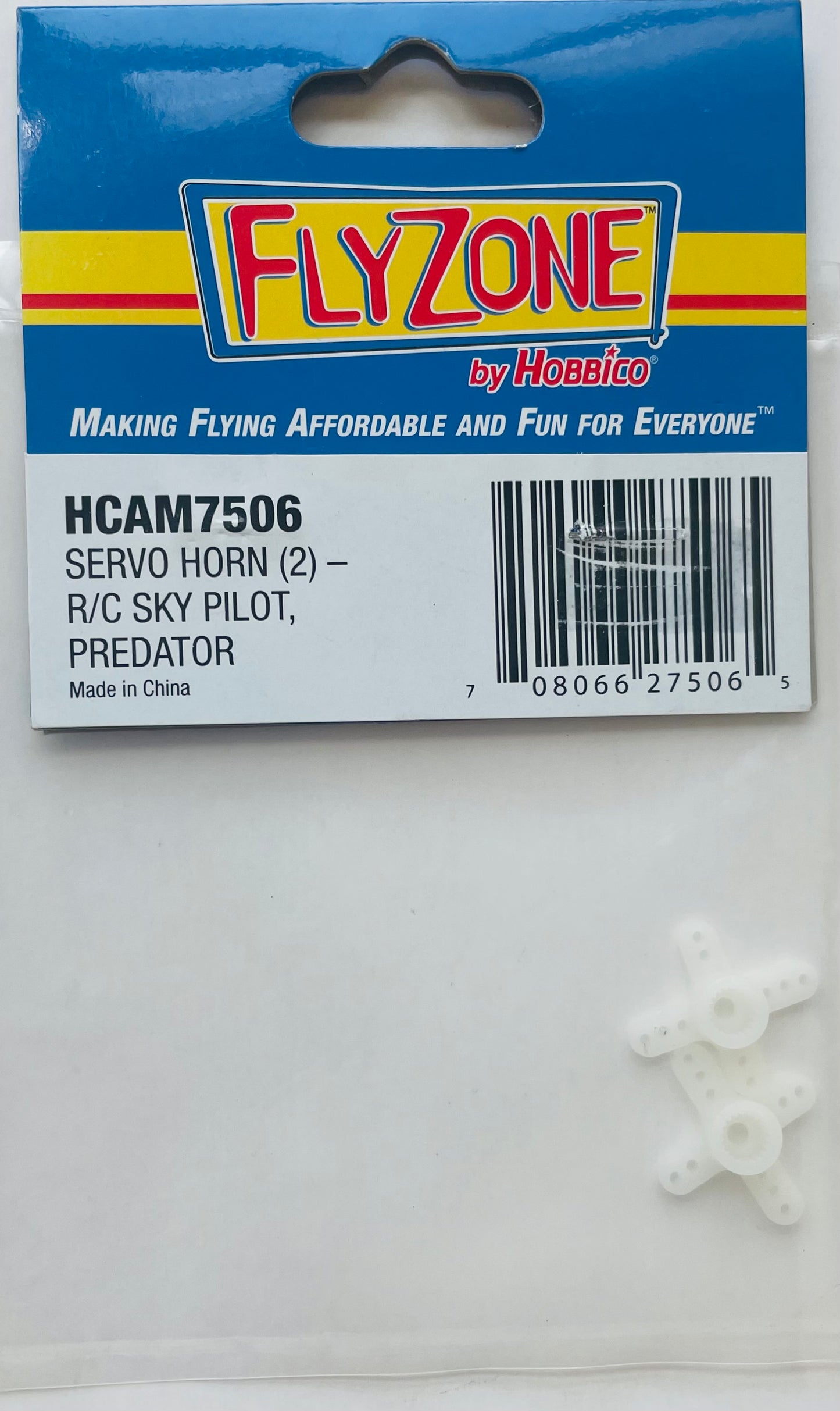 Flyzone Servo Horn (2) HCAM7506