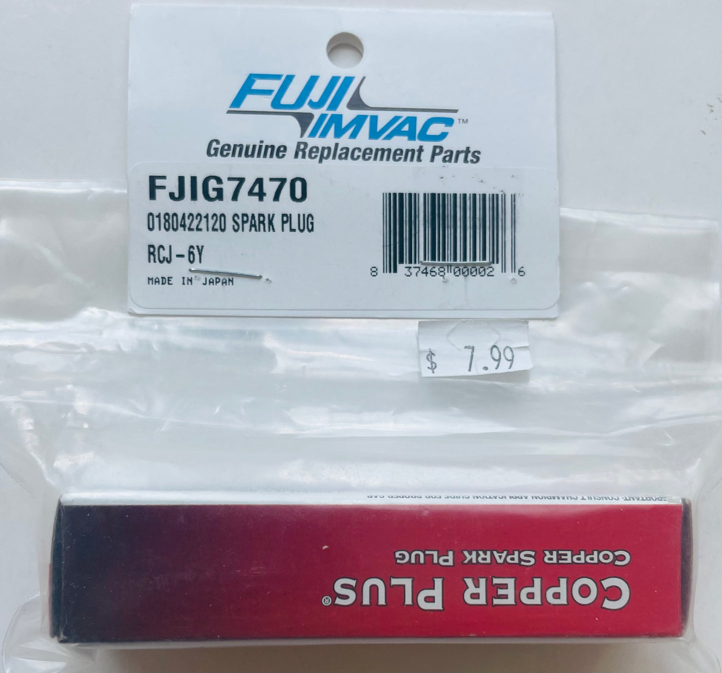 Fuji Engines Champion RCJ-6Y Spark Plug FJIG7470