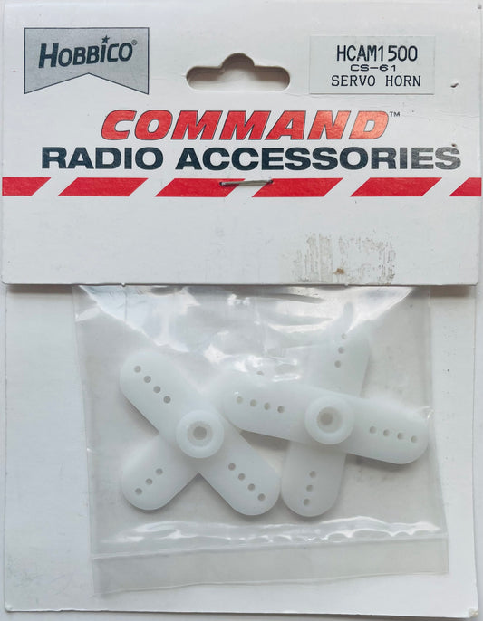 Command White Servo Horn HCAM1500