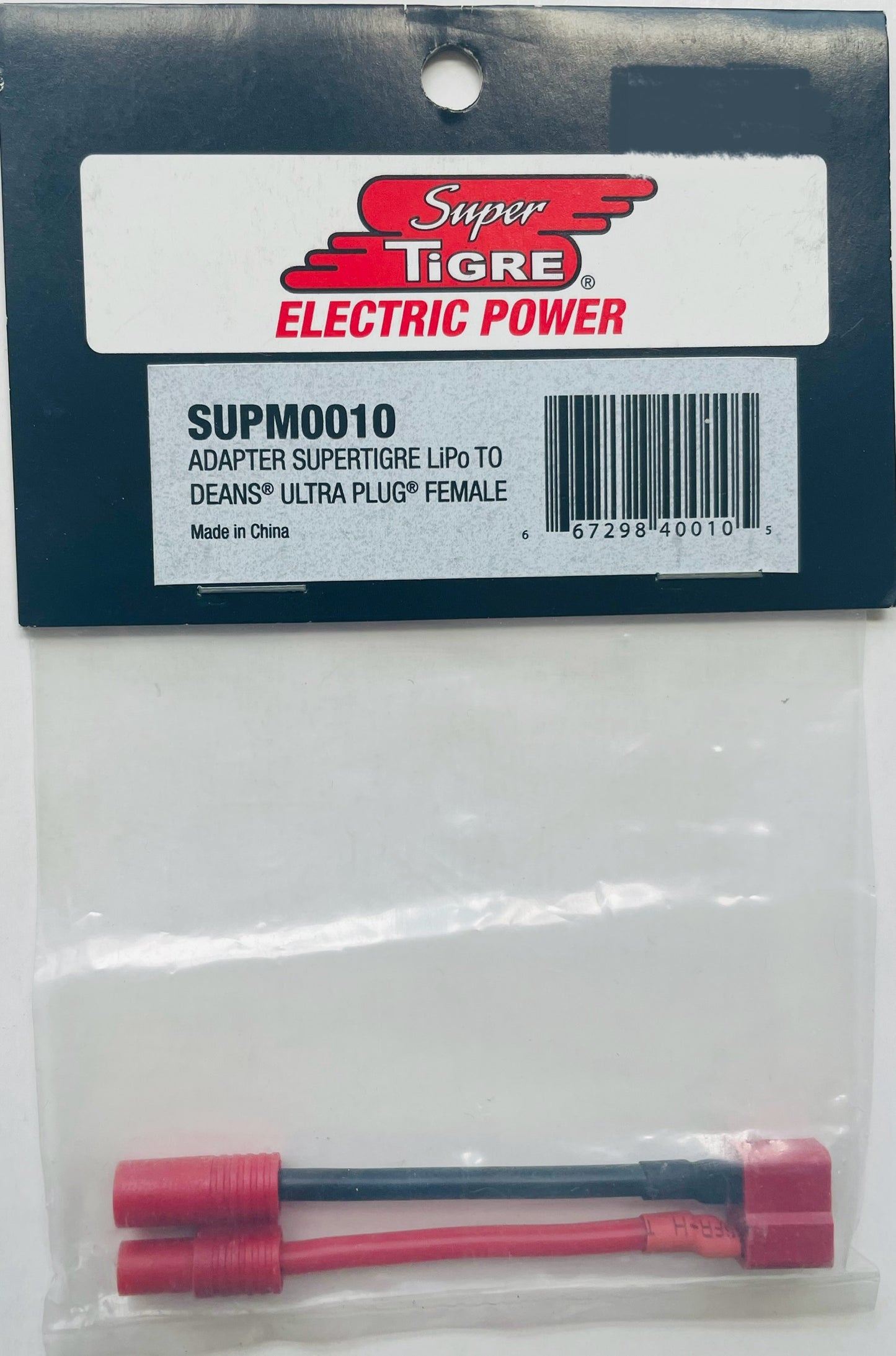 Super Tigre LiPO to Deans Ultra Plug Female Adapter SUPM0010