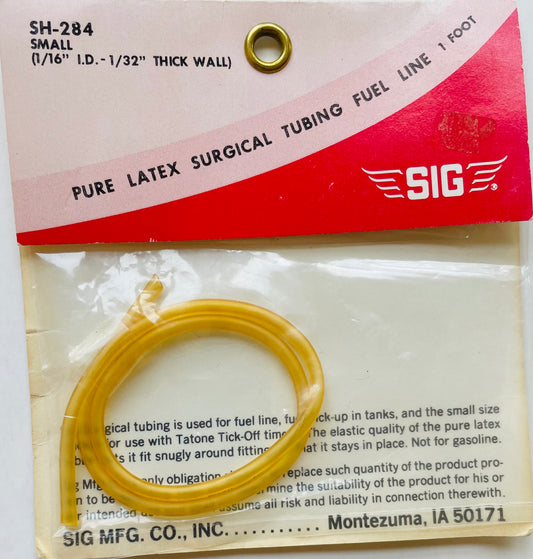 SIG Latex Surgical Tubing Fuel Line (1ft.) SH-284