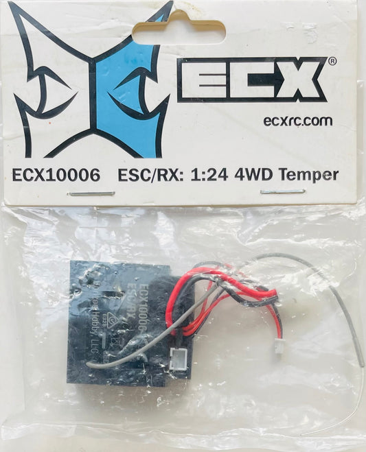 ECX ESC/RX for 1:24 4WD Temper ECX10006