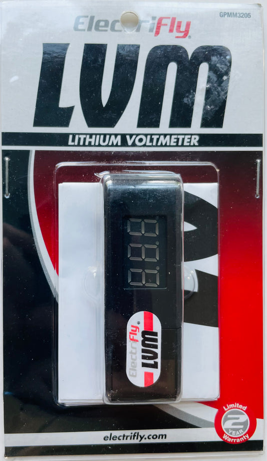 ElectriFly Lithium Voltmeter GPMM3205