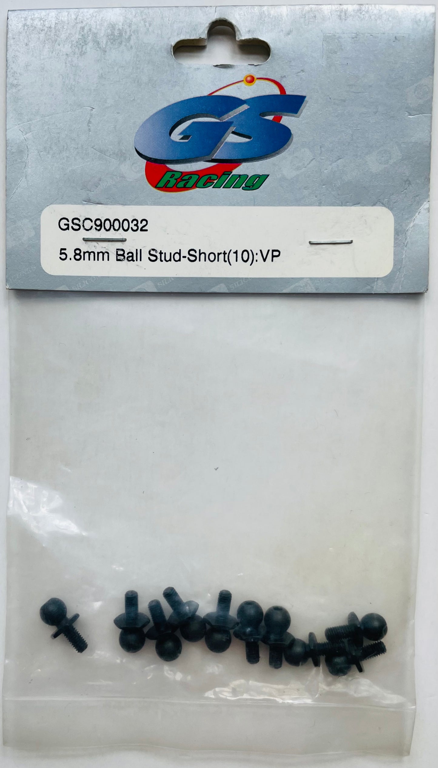 GS Racing 5.8mm Ball Stud-Short (10) GSC900032