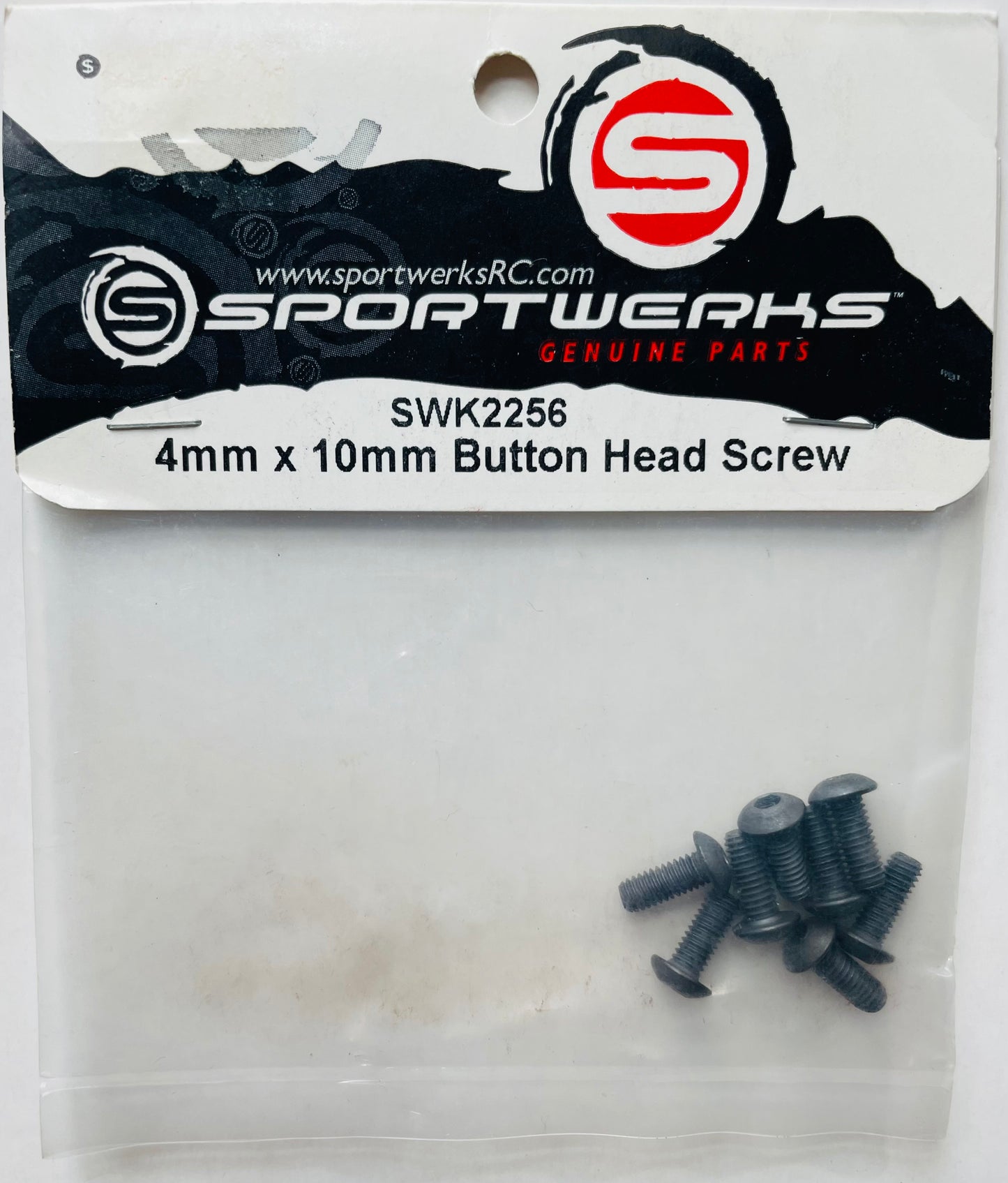 Sportwerks 4mm x 10mm Button Head Screws (8pcs) SWK2256