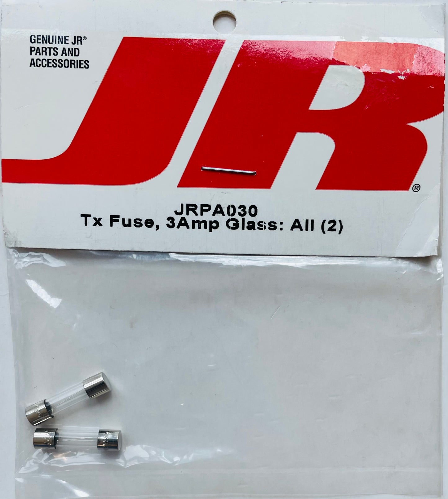 JR 3 Amp Glass Transmitter Fuse (2) JRPA030