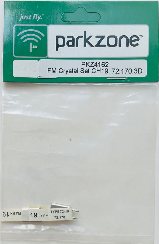 ParkZone 72.170MHz 3D FM Crystal Set (Ch. 19) PKZ4162