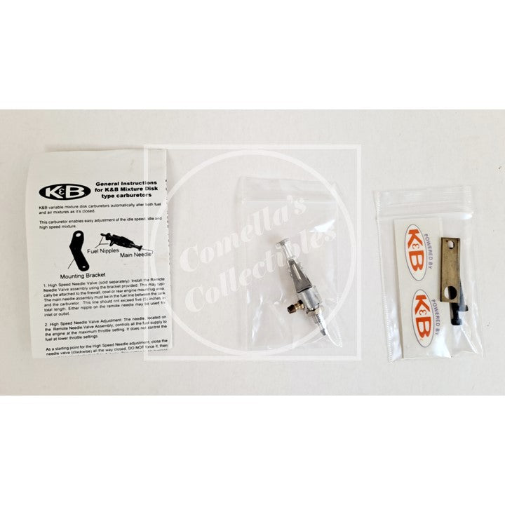 Vintage NOS NIB K&B .40 RC Front Rotor Nitro Engine w/ K&B Carb & Silencer #4011