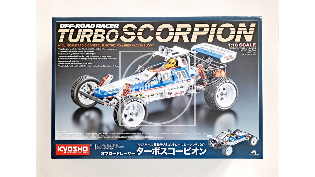 Kyosho 30616D Turbo Scorpion 1/10 EP 2WD Buggy Kit