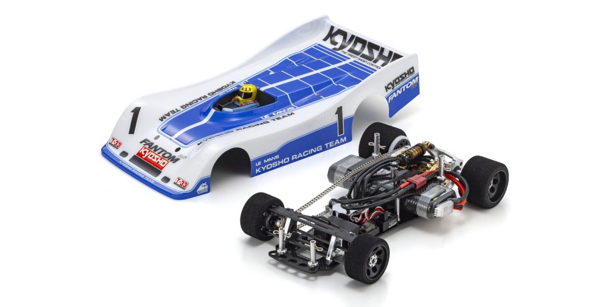 Kyosho 30640 Fantom PZF T-33 1/12 4WD Racing Car Kit
