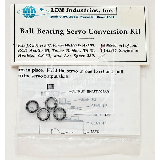 LDM Industries Sonic-Tronics Ball Bearing Servo Conversion Kit #9800