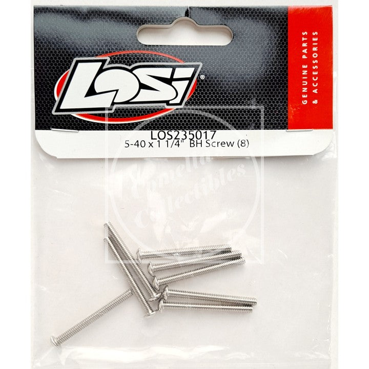 Losi 5-40 x 1 1/4" Button Head Screw (8 pcs) LOS235017