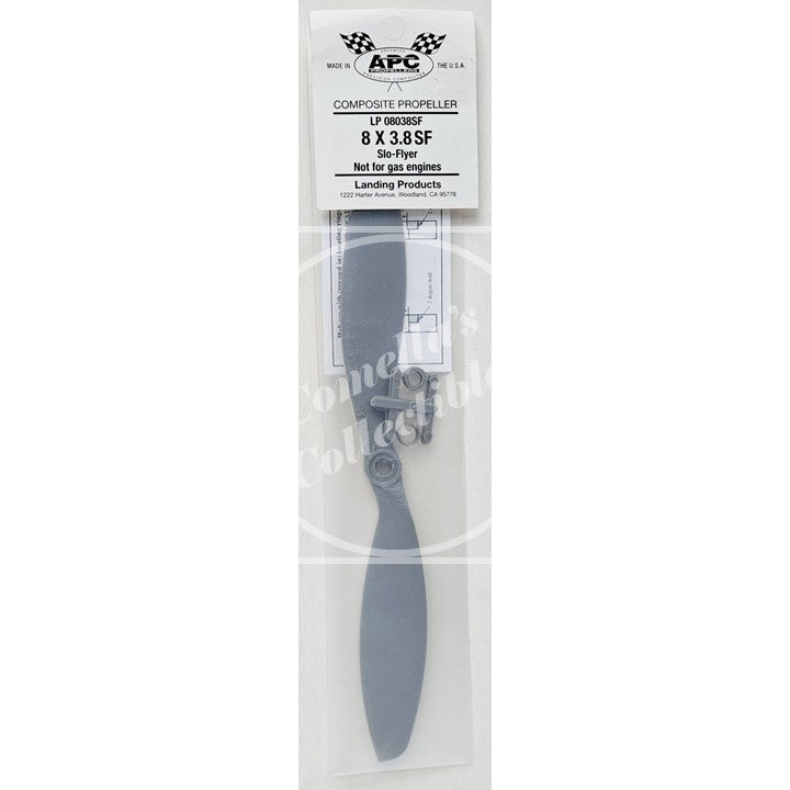 APC 8 x 3.8 SF Slow Flyer Electric Composite Propeller LP 08038SF