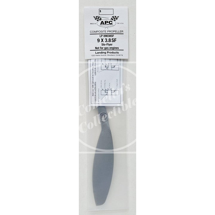 APC 9 x 3.8 SF Slow Flyer Electric Composite Propeller LP 09038SF