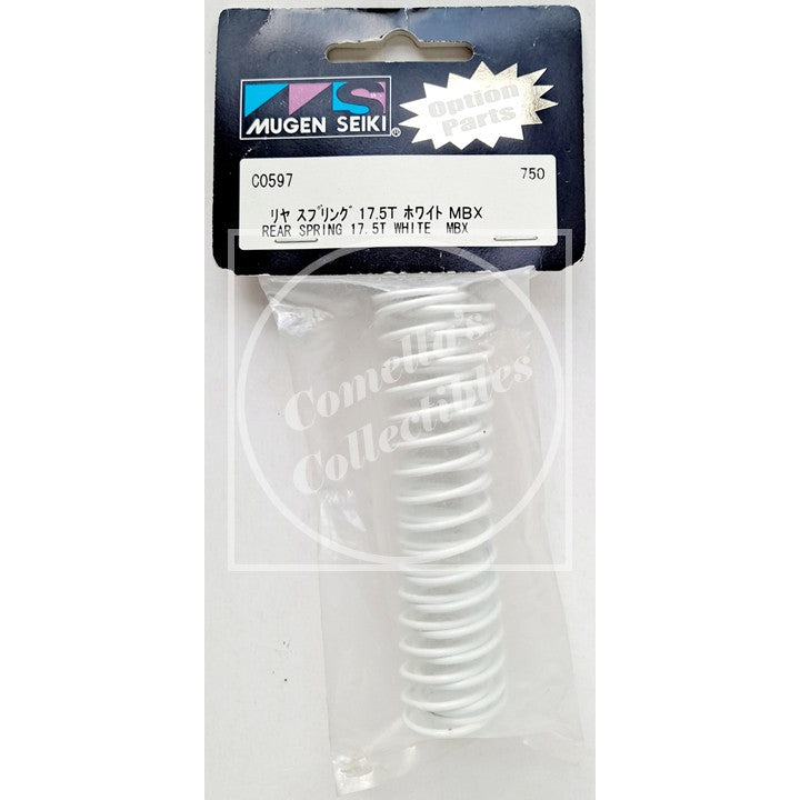 Mugen Seiki C0597 17.5T White Rear Spring (2 pcs) for MBX