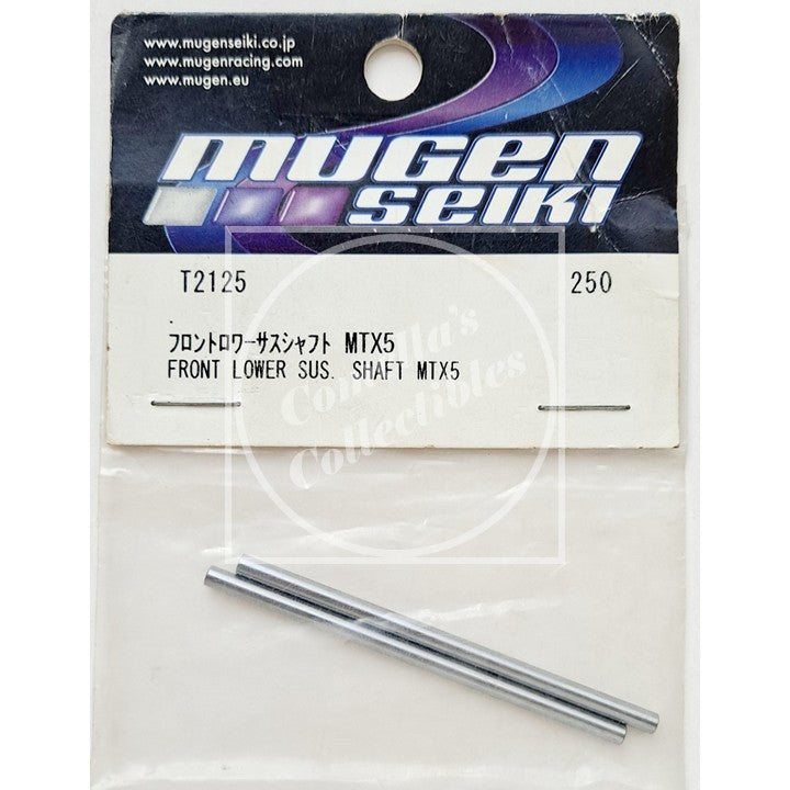 Mugen Seiki T2125 Front Lower Suspension Shaft (2 pcs) for MTX5 and MTX6