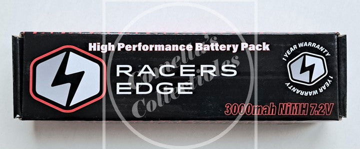 Racers Edge 3000mAh 7.2V 6-Cell NiMH Flat Battery Pack w/ Tamiya Plug