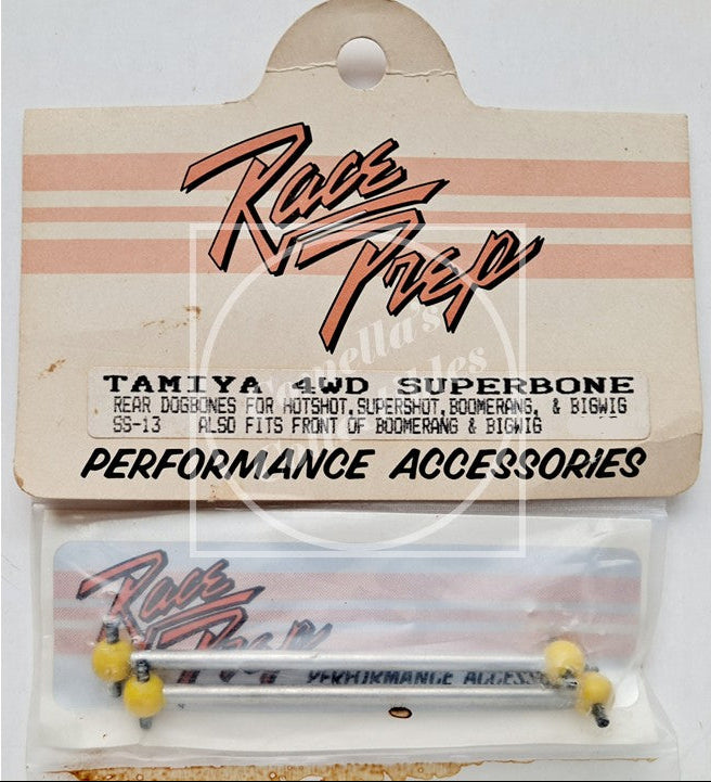 Performance accessories packaging with 'Race Prep' branding on a white background